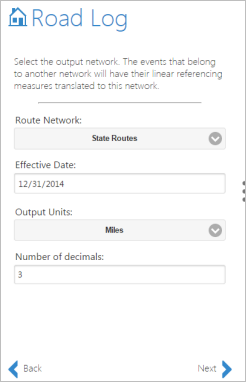 Choosing network properties